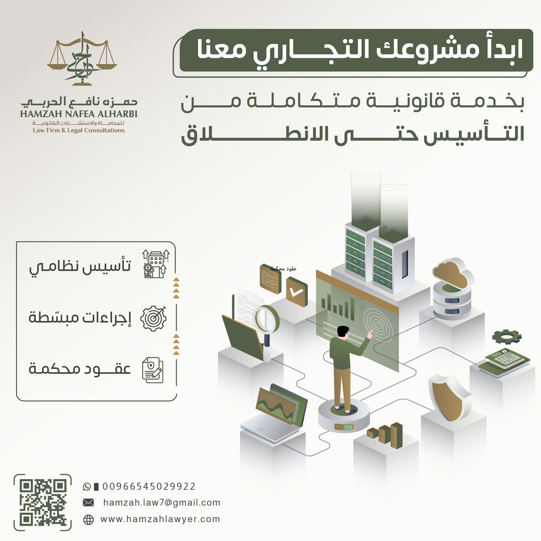 مكتب لتأسيس فروع الشركات بالسعودية