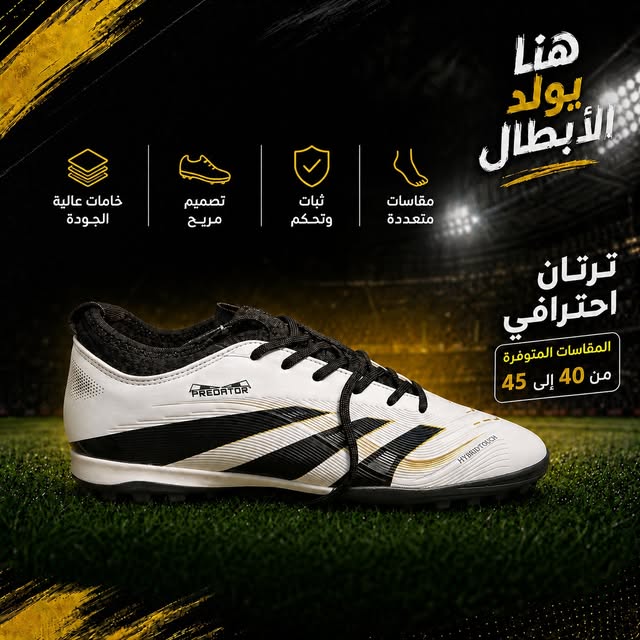 تصميم حذاء رياضي..