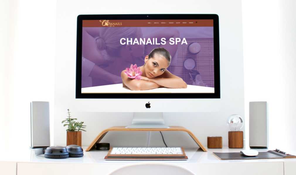 تصميم موقع الكتروني لصالون تجميل شانيلز 11