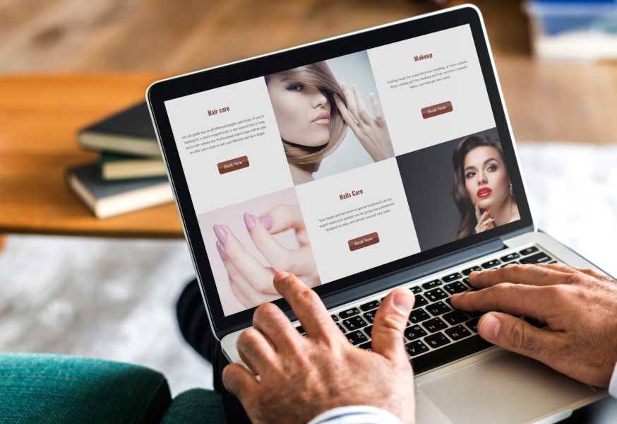 تصميم موقع الكتروني لصالون تجميل شانيلز 13