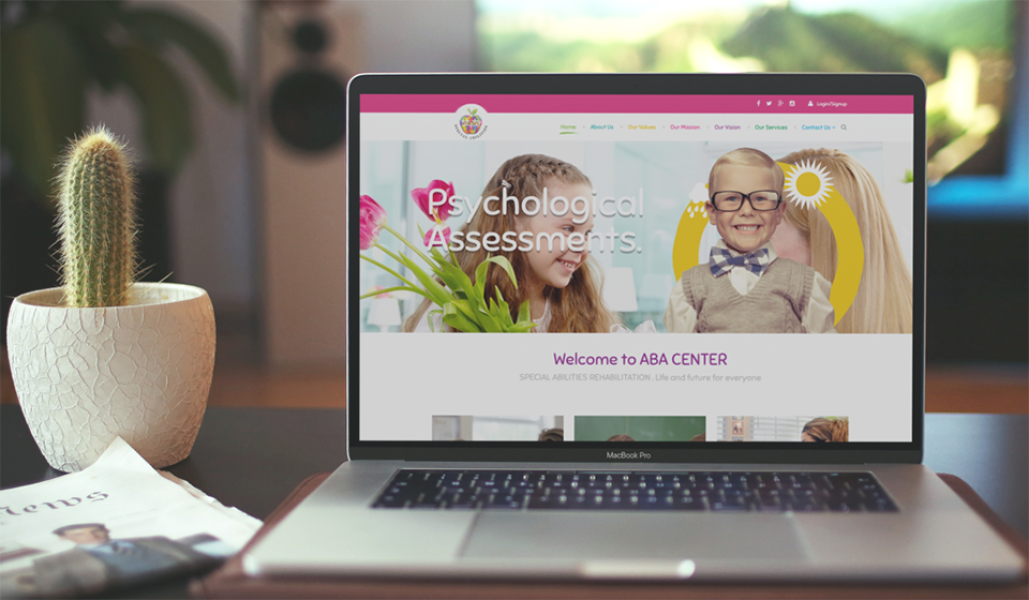 تصميم موقع (ABA CENTER) في أبوظبي 14