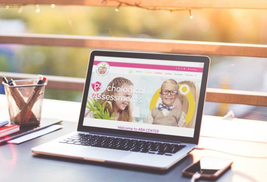 تصميم موقع (ABA CENTER) في أبوظبي 8