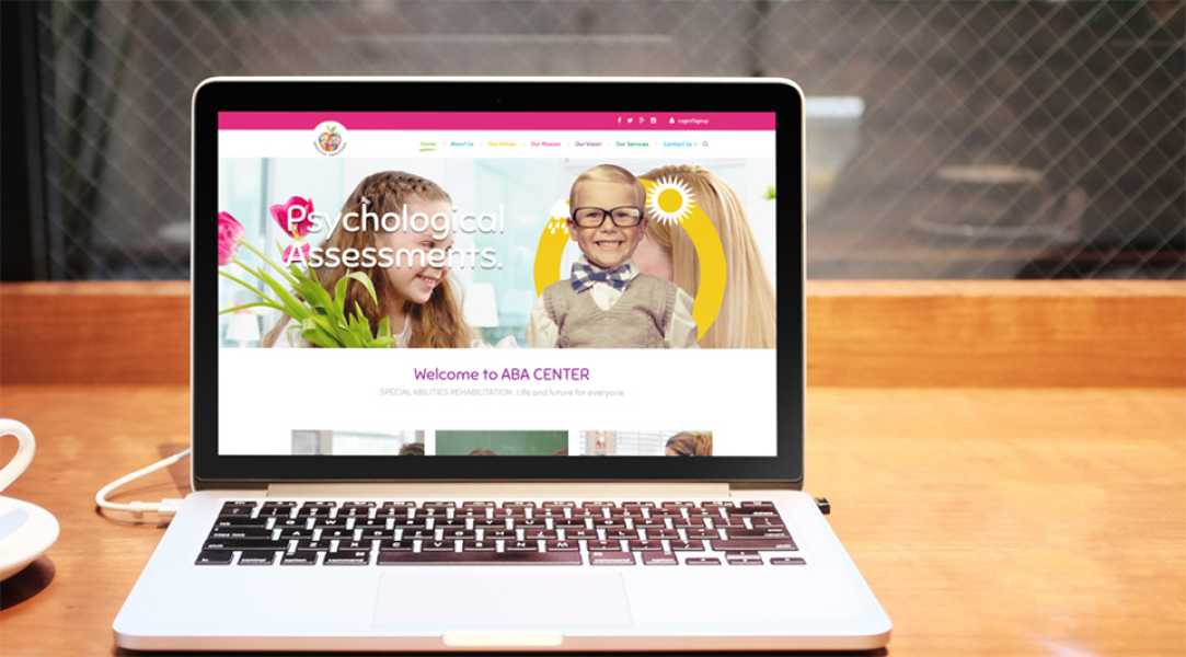 تصميم موقع (ABA CENTER) في أبوظبي 9