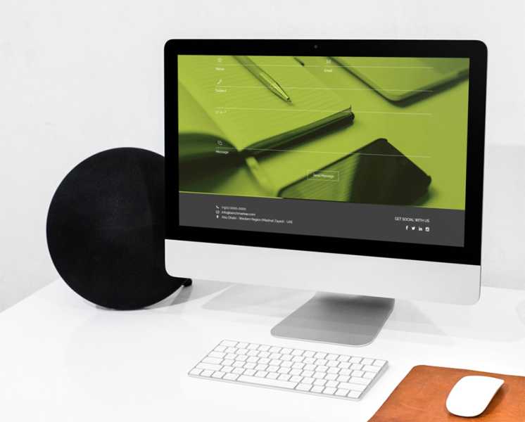 تصميم موقع الكتروني لشركة بينشمارك في الإمارات أبوظبي 14