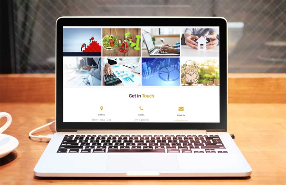 تصميم موقع الكتروني لشركة جي أيه أس للأستثمار 3