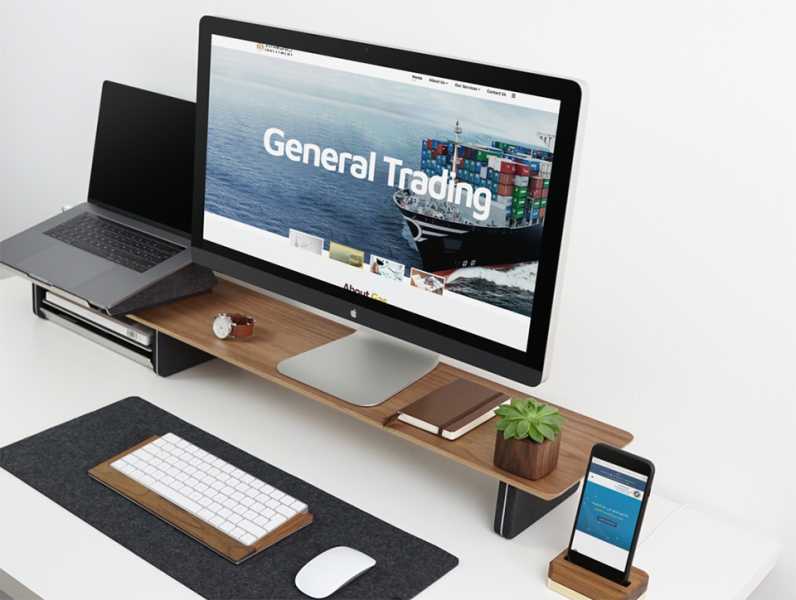 تصميم موقع الكتروني لشركة جي أيه أس للأستثمار 5