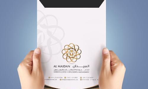 تصميم هوية شركة-الميدان-راس الخيمة-الامارات